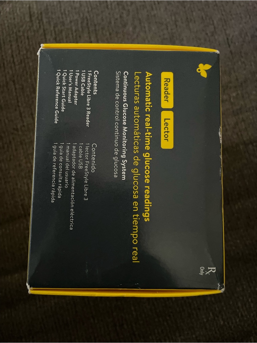 Abbott FreeStyle Libre 3 Reader - Bright Yellow Box sealed - Picture 4 of 7